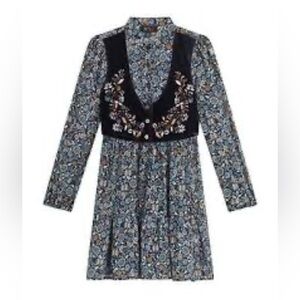 NWT BCX Girl Winter Floral 2pc Dress